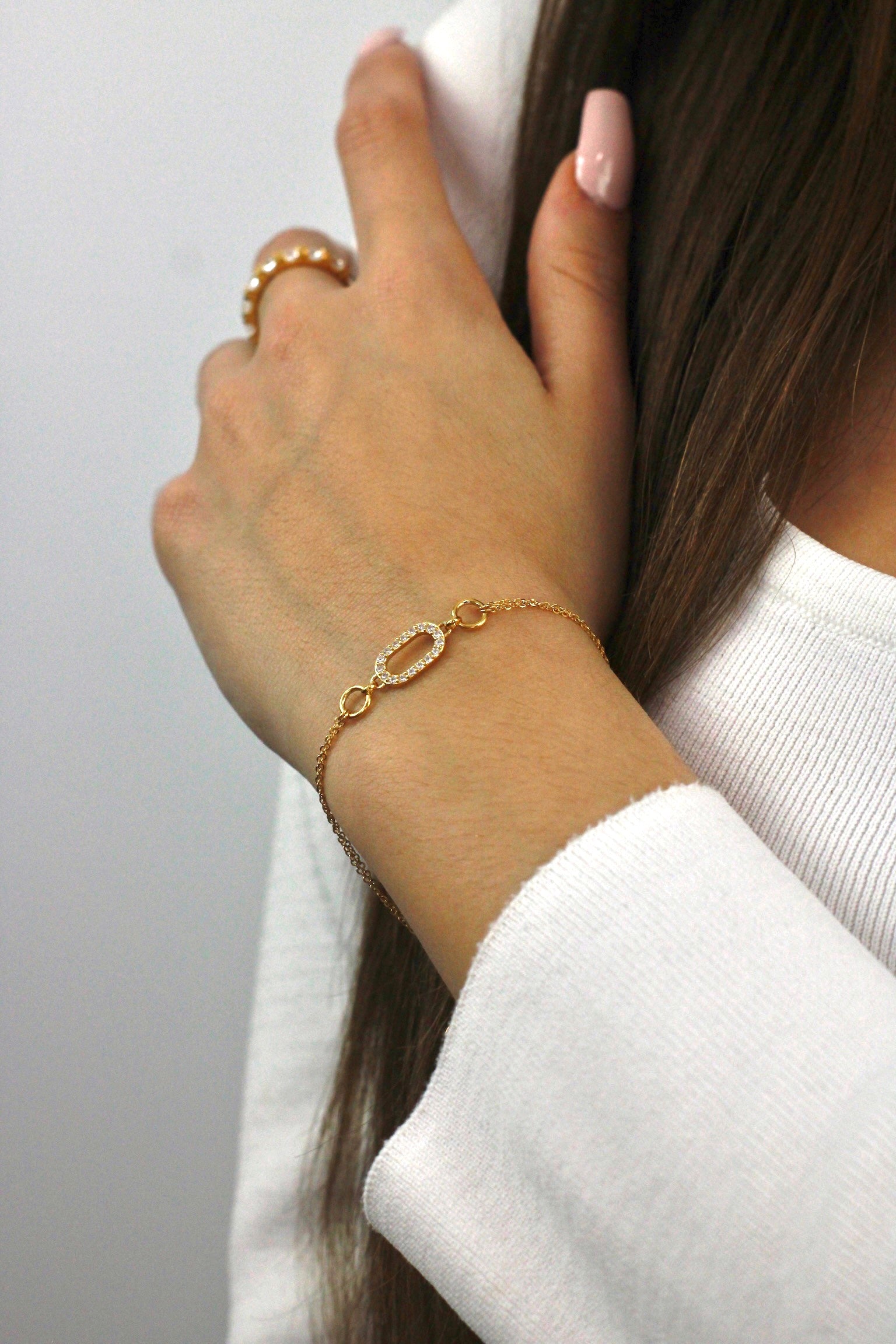 PULSERA PEONÍA
