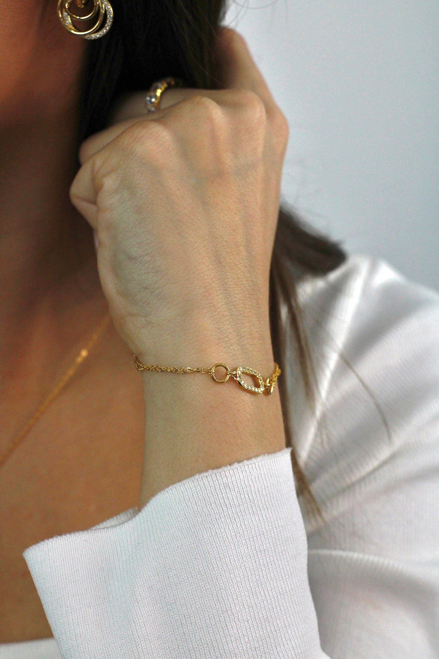 PULSERA PEONÍA