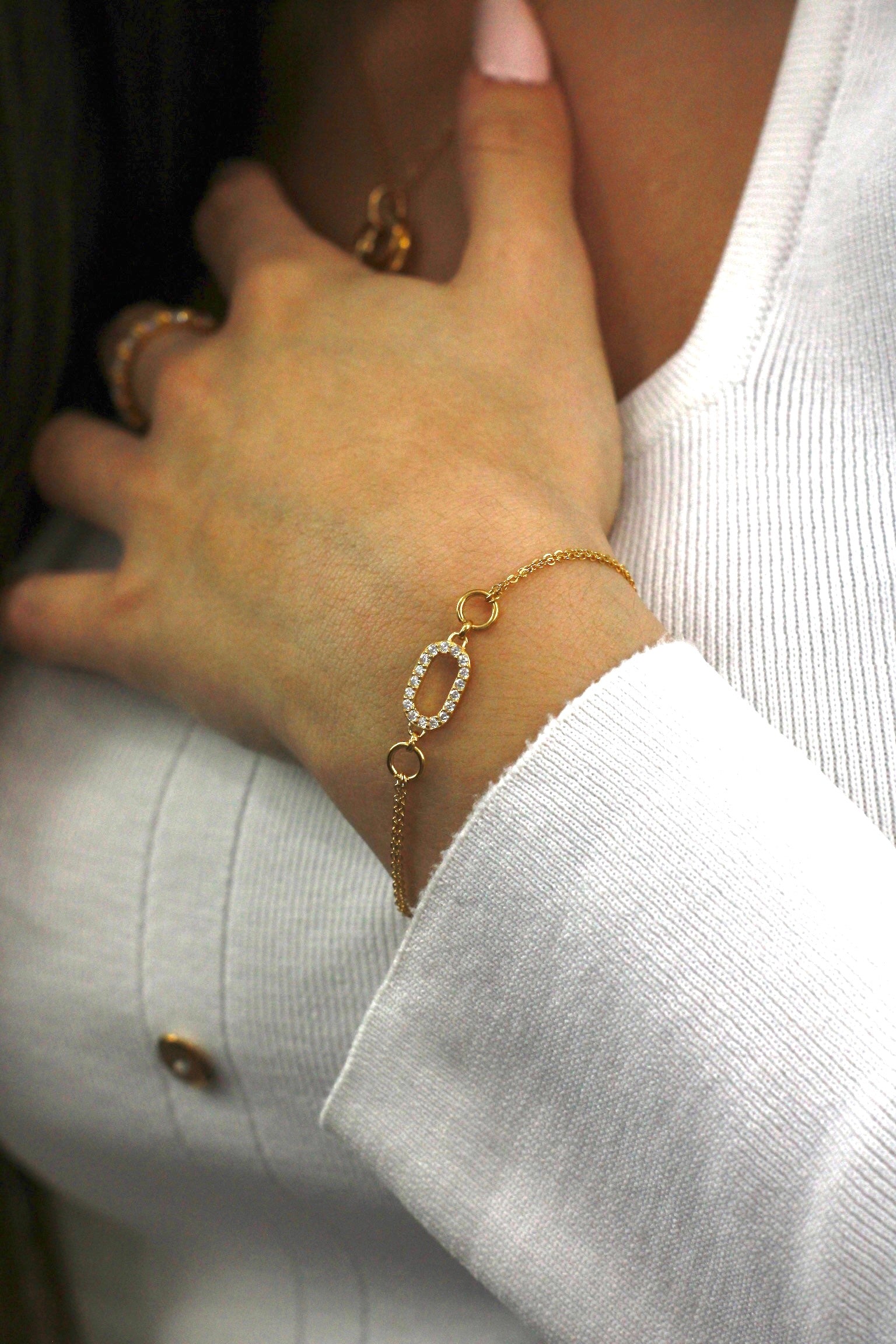 PULSERA PEONÍA